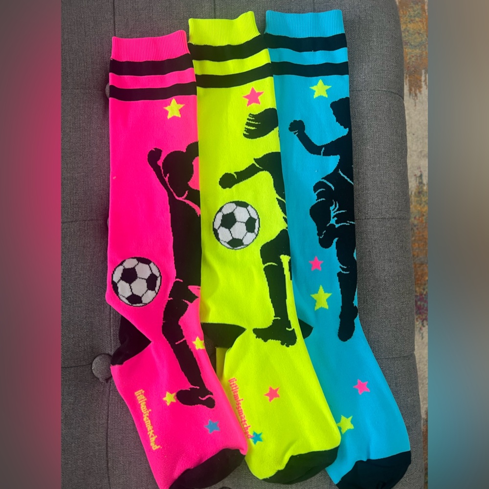Little Mismatched Soccer Socks